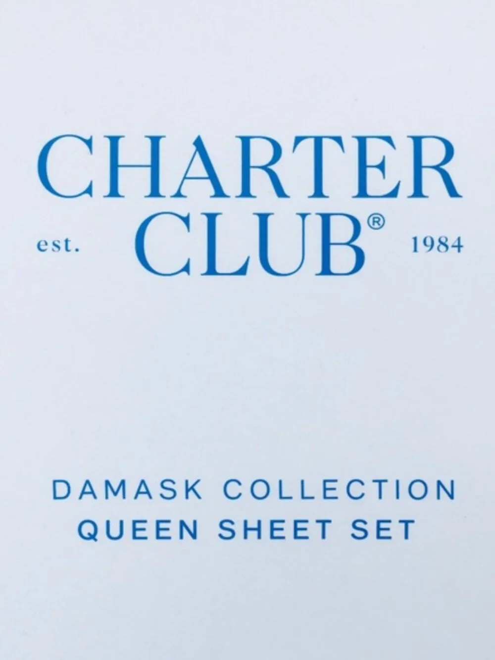 new Charter Club Damask Solid 550 TC Cotton QUEEN Sheet Set in POMEGRANATE